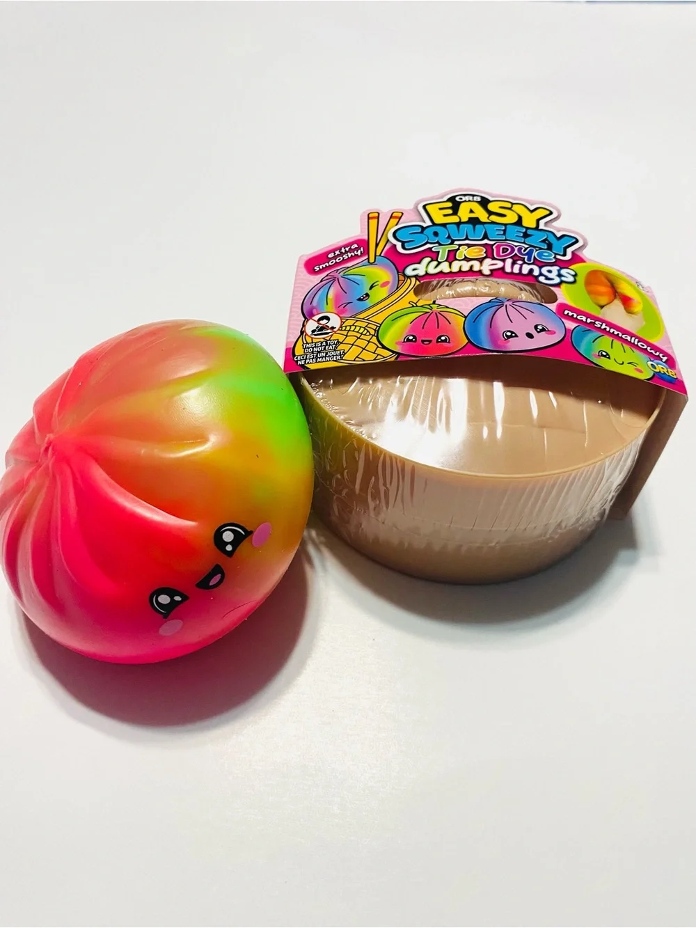 Easy Squeezy Tie Dye Dumplings Marshmallowy - Multi Color